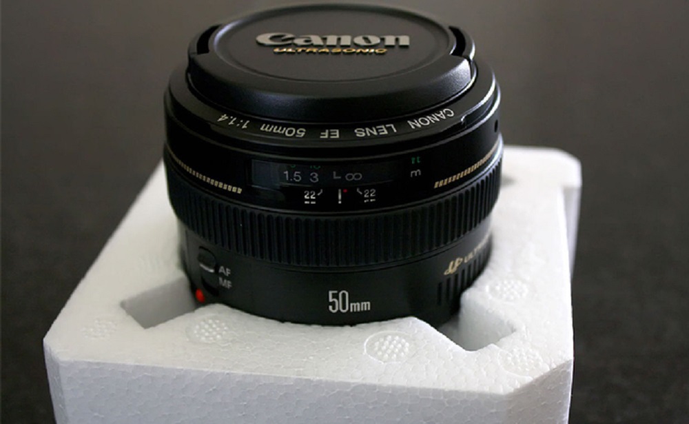 Hình ảnh ống kính Canon 50 1.4 usm