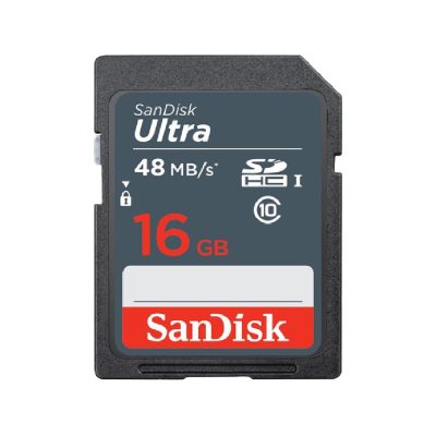 Thẻ nhớ SanDisk SDHC 16GB Ultra Class 10 48MB/s (Bảo hành chính hãng 1 năm)