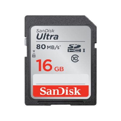 THẺ NHỚ SANDISK SDHC 16GB ULTRA CLASS 10 80MB/S