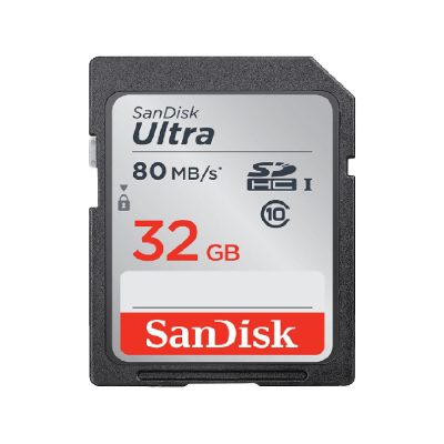 Thẻ nhớ SanDisk SDHC 32 GB Ultra Class 10 80MB/s (Bảo hành 1 năm)