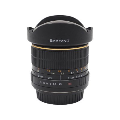 Fisheye Samyang 8mm f / 3.5 For Canon