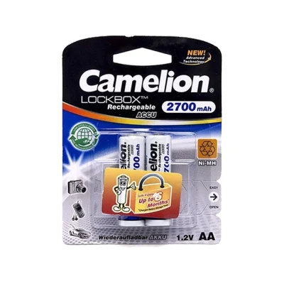 PIN SẠC AA CAMELION 2700 MAH VỈ 2 VIÊN (CHÍNH HÃNG)