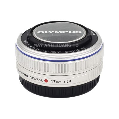 Olympus 17mm f/2.8 Lens Silver xách tay cũ