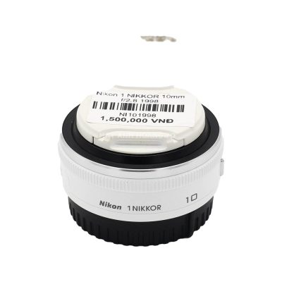 ỐNG KÍNH 1 NIKKOR 10MM F/2.8 TRẮNG HÀNG XÁCH TAY CŨ