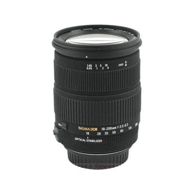 Ống kính Sigma 18-200 mm f/3.5-6.3 DC OS for Canon