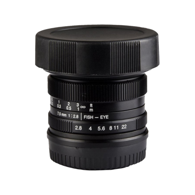 Ống kính mắt cá 7artisans 7.5mm f / 2.8 cho Sony E hàng cũ
