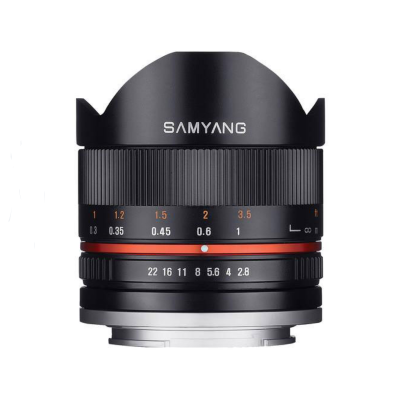 Samyang 8 mm f / 2.8 Fisheye II cho Fujifilm X Mount / Sony