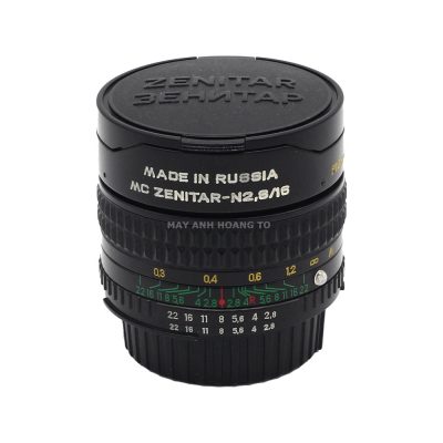 ỐNG KÍNH FISHEYE ZENITAR 16MM F/2.8 MC FOR CANON /NIKON CŨ