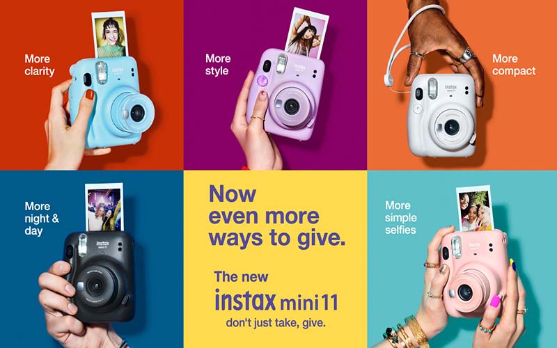 Instax Mini 11 - Review thiết kế máy ảnh