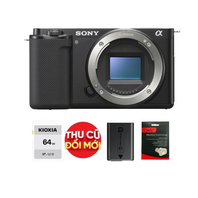 Sony ZV-E10 + kit 16-50mm (ZVE10) Black/White Mới cũ