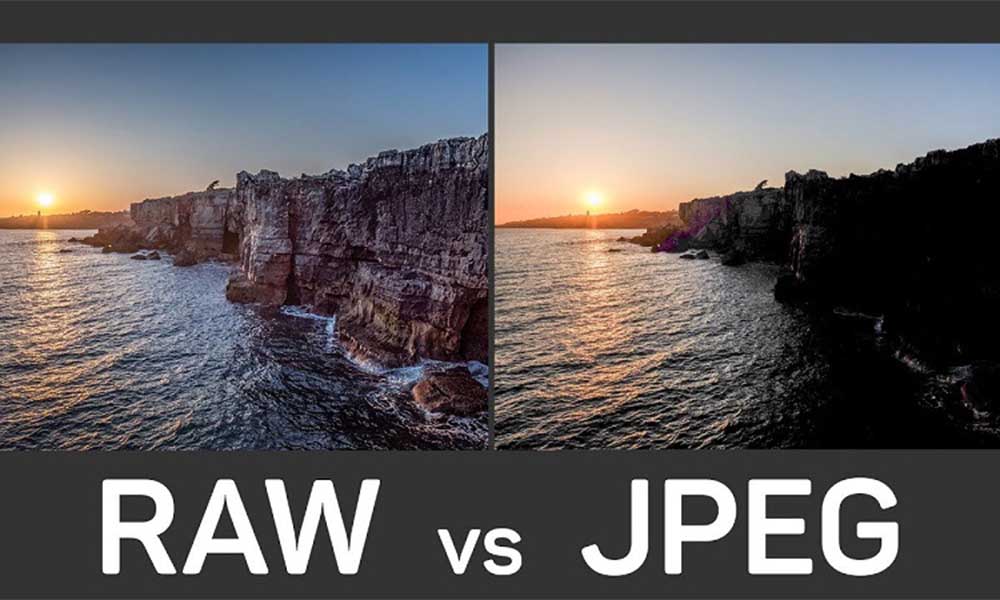 Tìm hiểu về định dạng RAW và JPEG