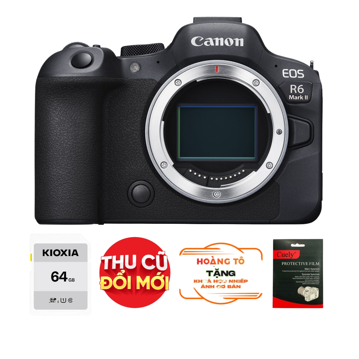 Máy ảnh Canon EOS R6 Mark II thân máy | Canon R62 chính hãng