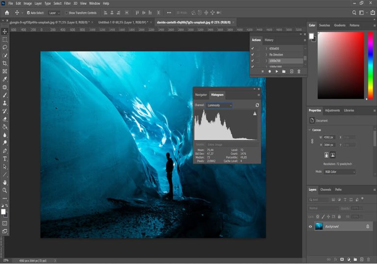 Histogram là gì? Hướng dẫn cách xem histogram trên máy ảnh