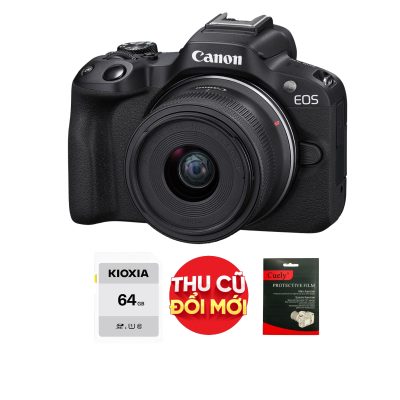 CANON EOS R50 (Kèm lens 18 45) chính hãng