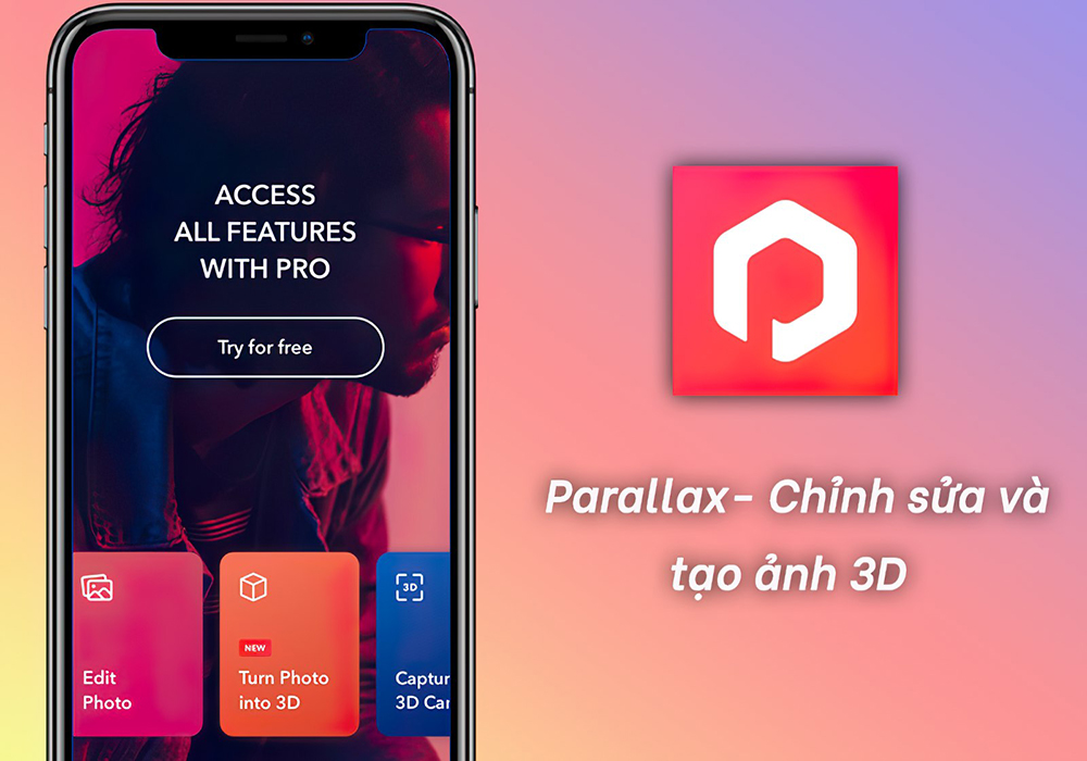 Parallax là ứng dụng tạo hiệu ứng rung lăc cho ảnh trên iPhone  phổ biến