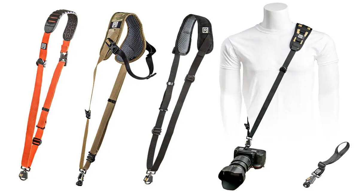 Các sản phẩm dây đeo đến từ BlackRapid đều có thiết kế đặc biệt với hệ thống móc nhanh