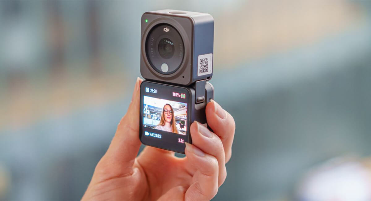 Camera DJI có khả năng chống rung ổn định cũng như cho phép quay video 4K sắc nét