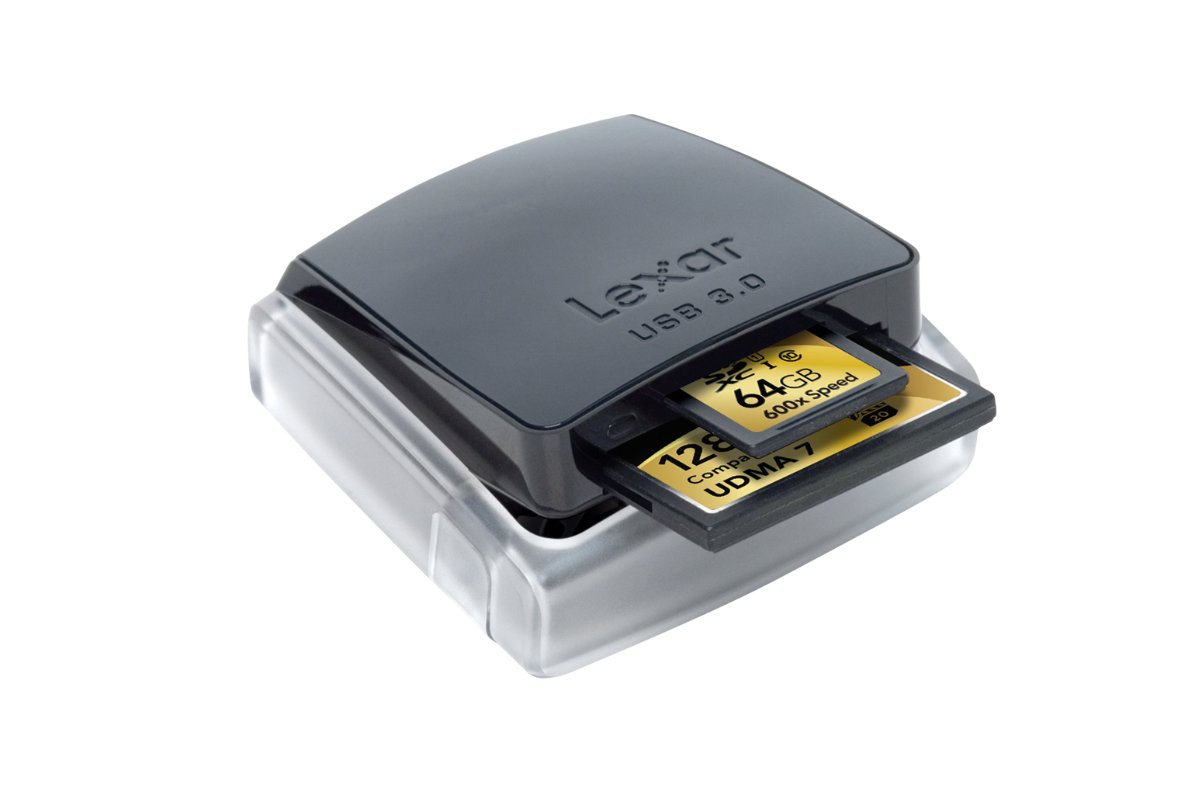 Lexar Professional USB 3.0 Dual-Slot Reader là một sản phẩm đầu đọc thẻ nhớ máy ảnh chuyên nghiệp Lexar Professional USB 3.0 Dual-Slot Reader là một sản phẩm đầu đọc thẻ nhớ máy ảnh chuyên nghiệp