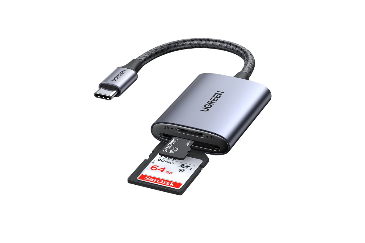 Ugreen SD Card Reader là một sản phẩm đầu đọc thẻ nhớ máy ảnh cao cấp Ugreen SD Card Reader là một sản phẩm đầu đọc thẻ nhớ máy ảnh cao cấp
