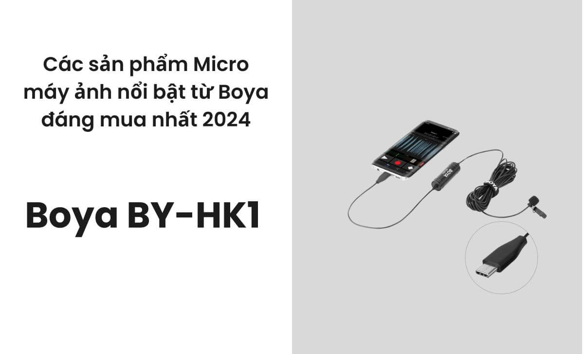 Chiếc micro thông dụng với điện thoại thông minh Chiếc micro thông dụng với điện thoại thông minh