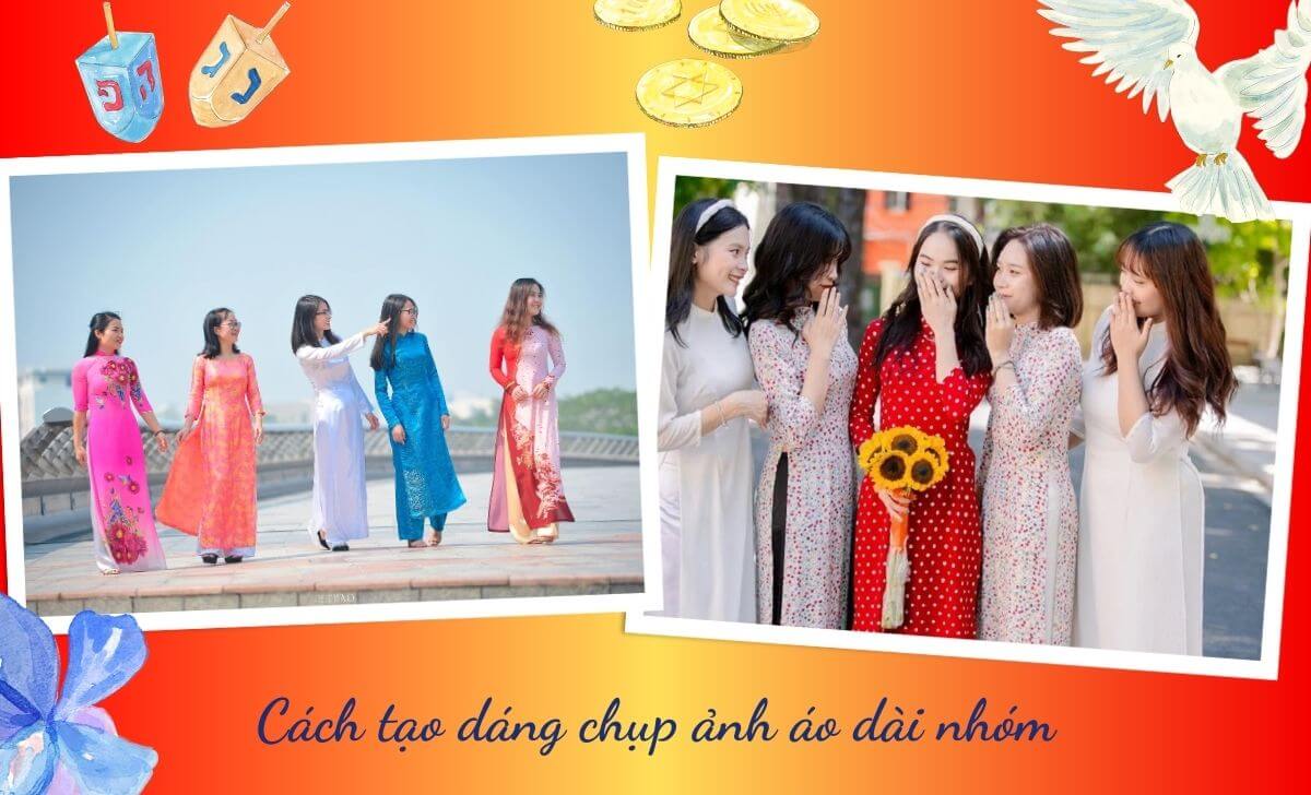 Bí quyết để có bức ảnh áo dài nhóm để đời Bí quyết để có bức ảnh áo dài nhóm để đời