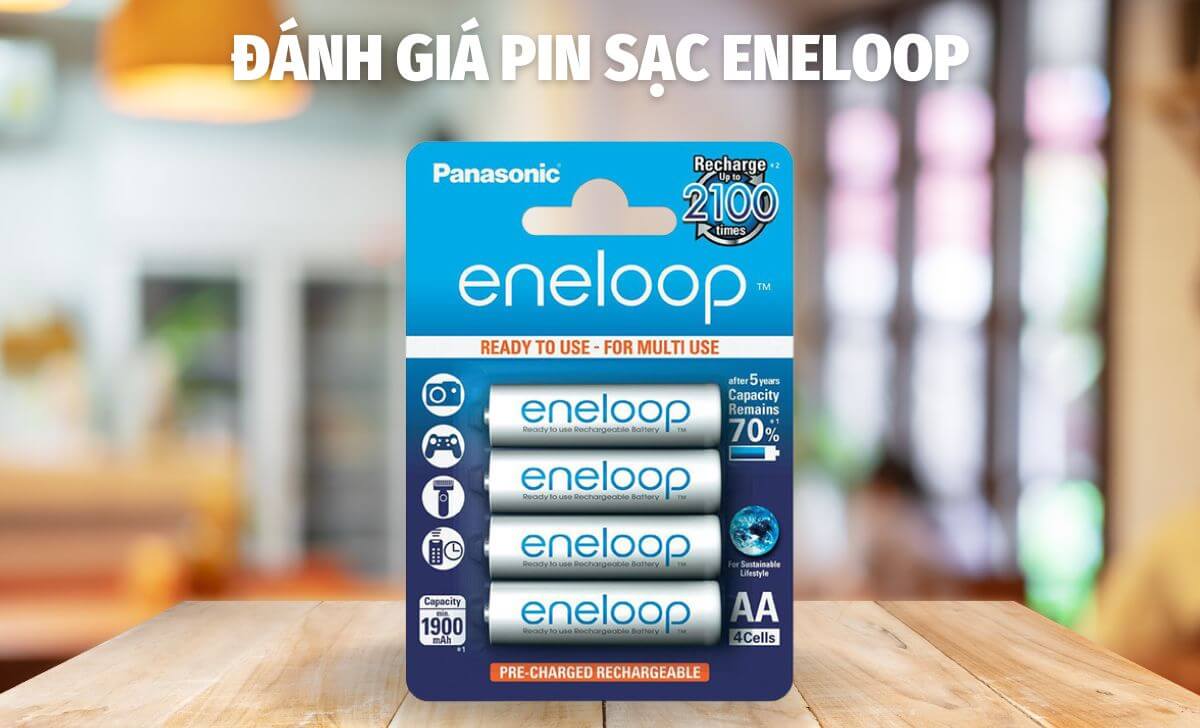 Đánh giá ưu nhược điểm pin sạc Eneloop, có nên lựa chọn không?