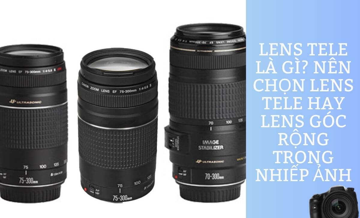 Lens Tele là gì? Nên chọn Lens Tele hay Lens góc rộng trong nhiếp ảnh