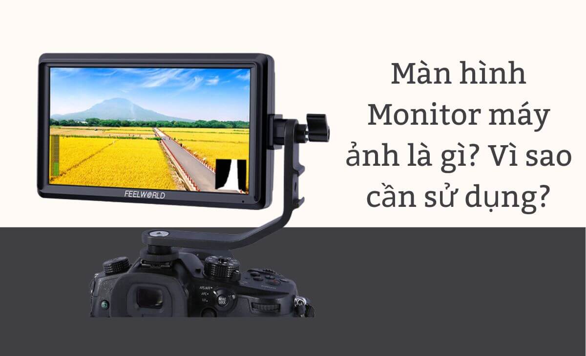 Màn hình Monitor máy ảnh là gì? Vì sao cần sử dụng?
