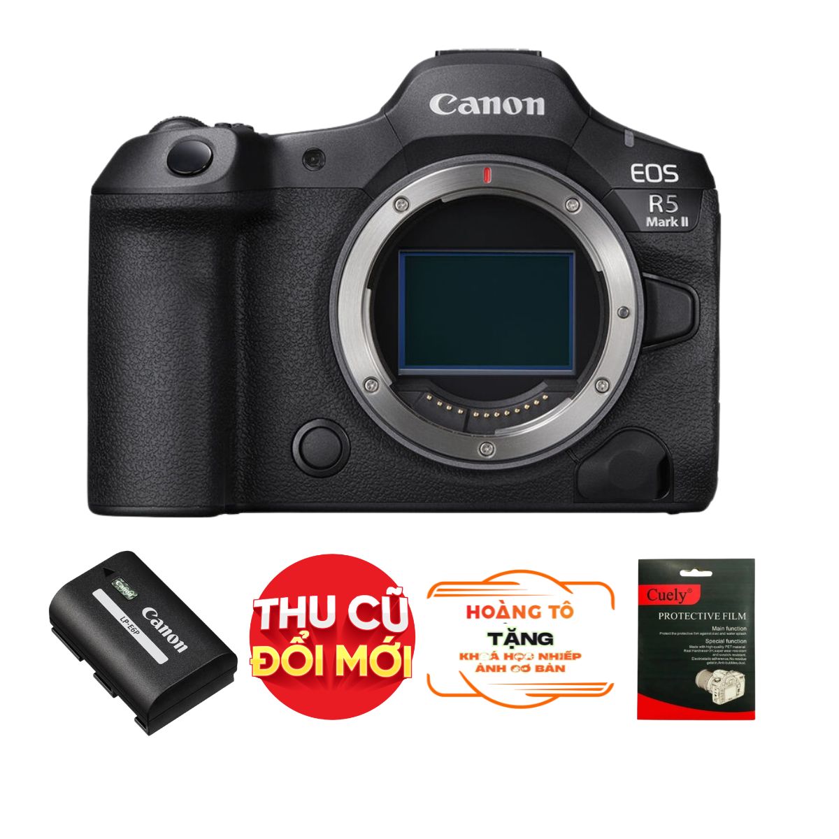 Máy ảnh Canon EOS R5 Mark II (R5 II / R52- Mới Chính hãng)