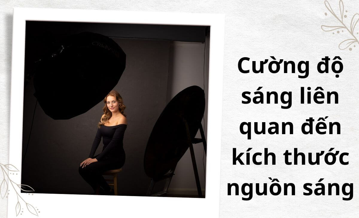 Cường độ sáng của catchlight là một yếu tố quan trọng trong chụp chân dung