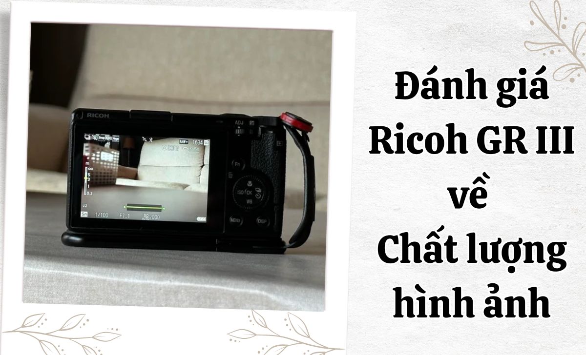 Ricoh GR III là máy ảnh nhỏ gọn nhưng mạnh mẽ với cảm biến APS-C 24 megapixel