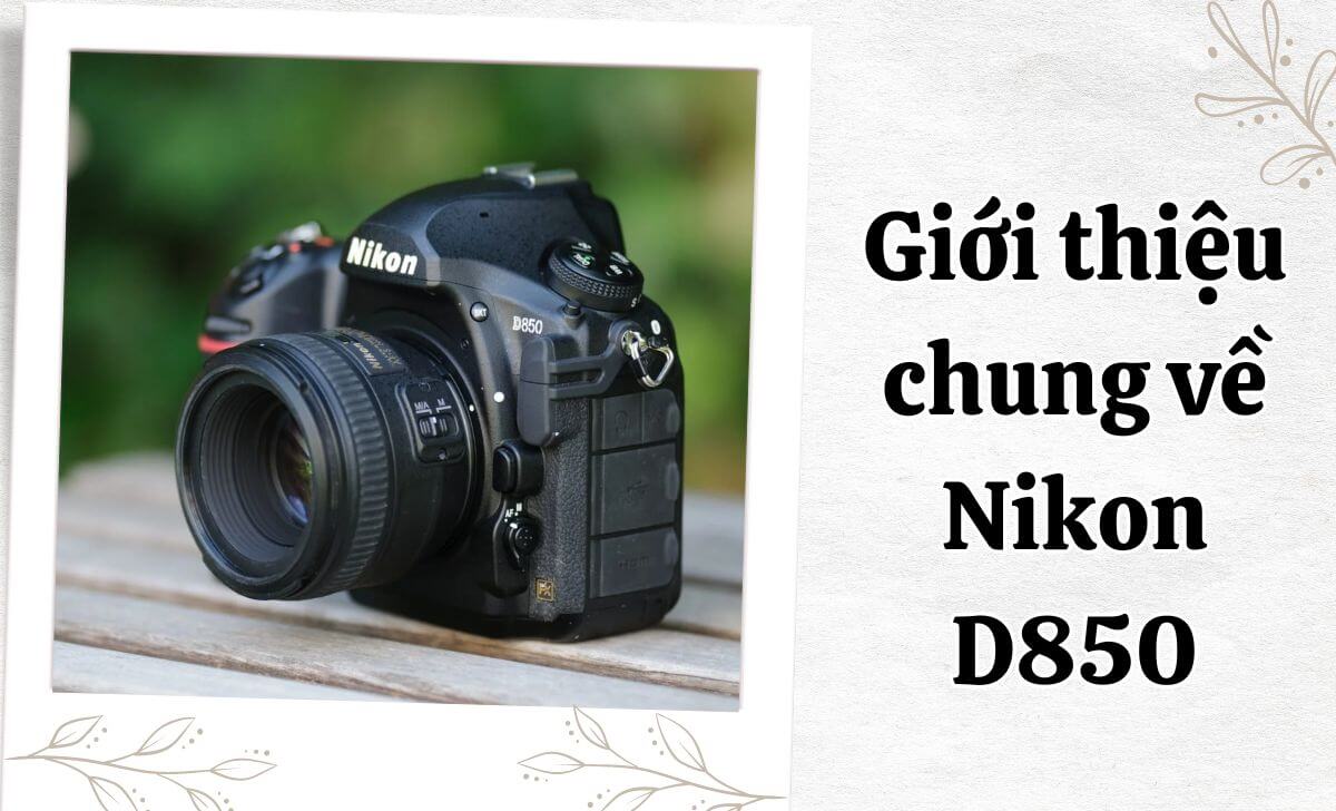 Nikon D850 được giới thiệu vào năm 2017