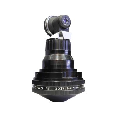Ống kính MF Nikon Fisheye 7.5mm f/5.6 + View (Nikon Fisheye 7.5mm f5.6 - Cũ, đẹp)