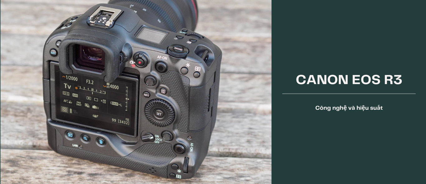 Canon EOS R3 - Công nghệ và hiệu suất