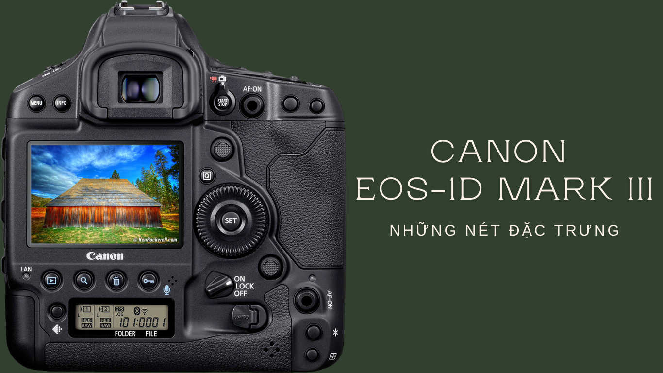 Canon EOS-1D X Mark III - Những nét đặc trưng