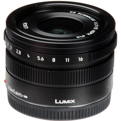 Ống kính Lumix Leica DG Summilux 15mm f/1.7 ASPH (Lumix 15mm F1.7 - Cũ) - Ảnh 3