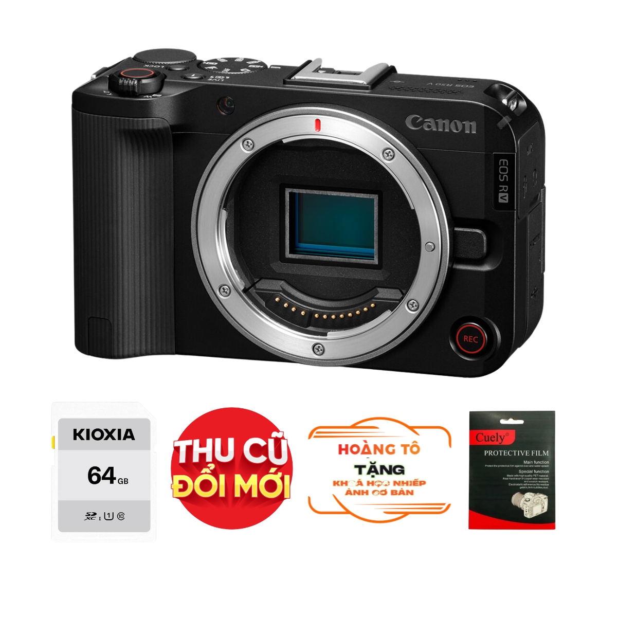 Canon EOS R50V (Canon R50V - Mới, Chính hãng)