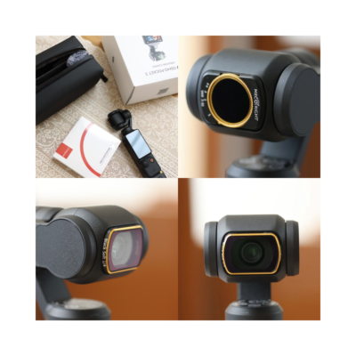 Filter DJI Osmo Pocket 3 MECO Optics – Bộ 3 Kính Lọc Cinematic Chuyên Nghiệp