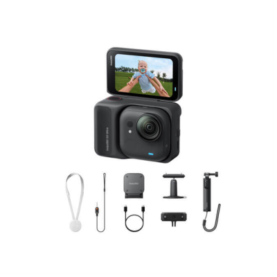 Camera hành trình mini Insta360 GO Ultra Creator Bundle (Black) (Insta360 Cũ-Đẹp)