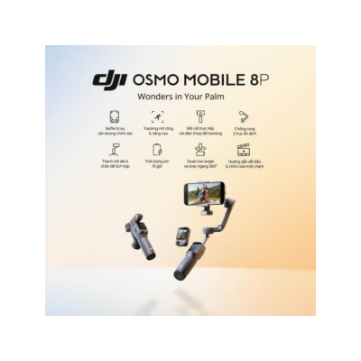 Gimbal chống rung điện thoại DJI Osmo Mobile 8P Creator Combo (Mới)
