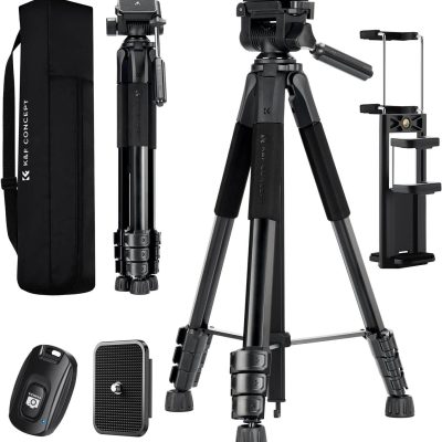 Chân máy ảnh Tripod K&F Concept S254A3+BV01 (KF09.154) (Mới)