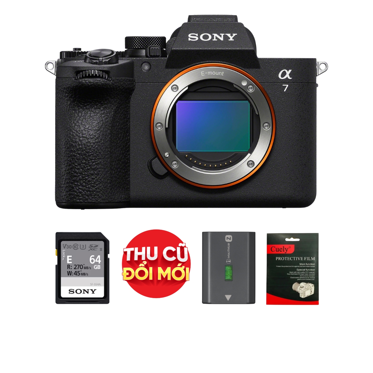 Máy ảnh Sony A7 Mark V (A75 mới chính hãng)