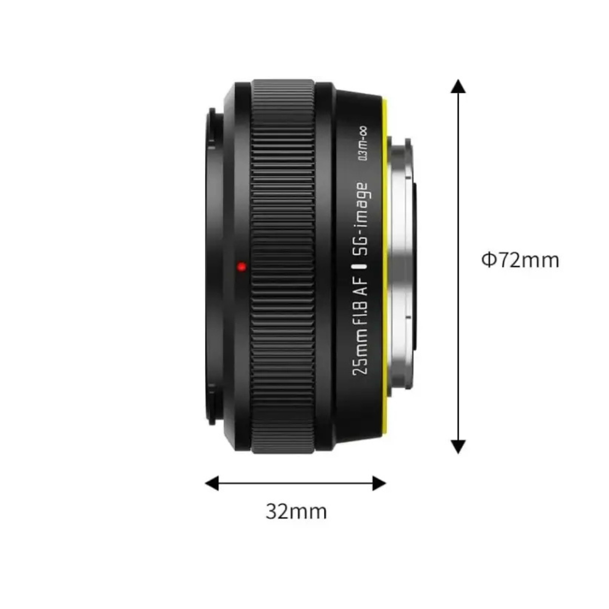 Ống kính SG-Image APS-C 25mm f/1.8 AF for Fujifilm X (Mới 100%) - Ảnh 3
