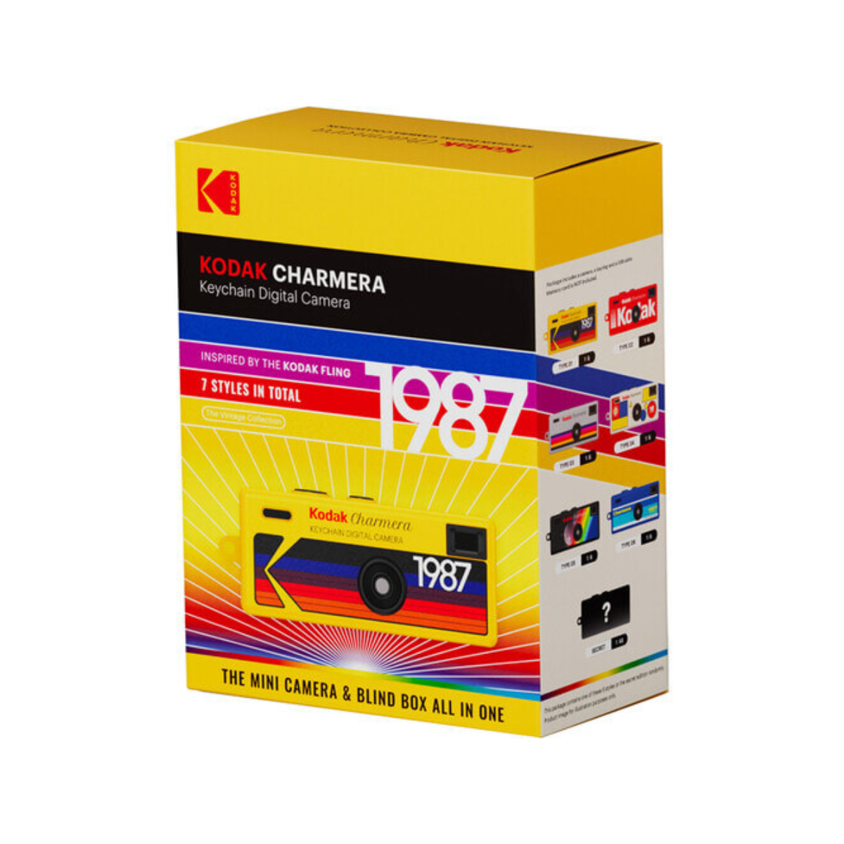 Kodak Charmera Keychain Digital Camera (Mới chính hãng)